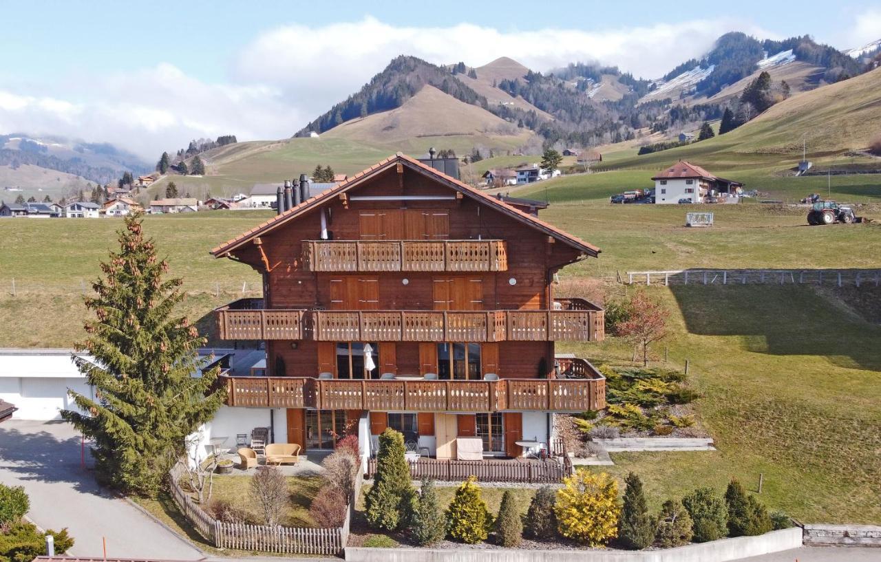 Chalet Apartment Serenity Lodge Charmey Bagian luar foto