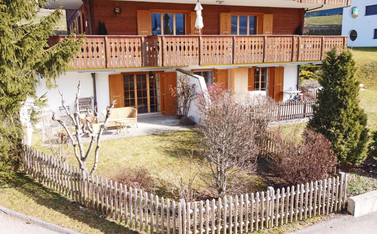 Chalet Apartment Serenity Lodge Charmey Bagian luar foto