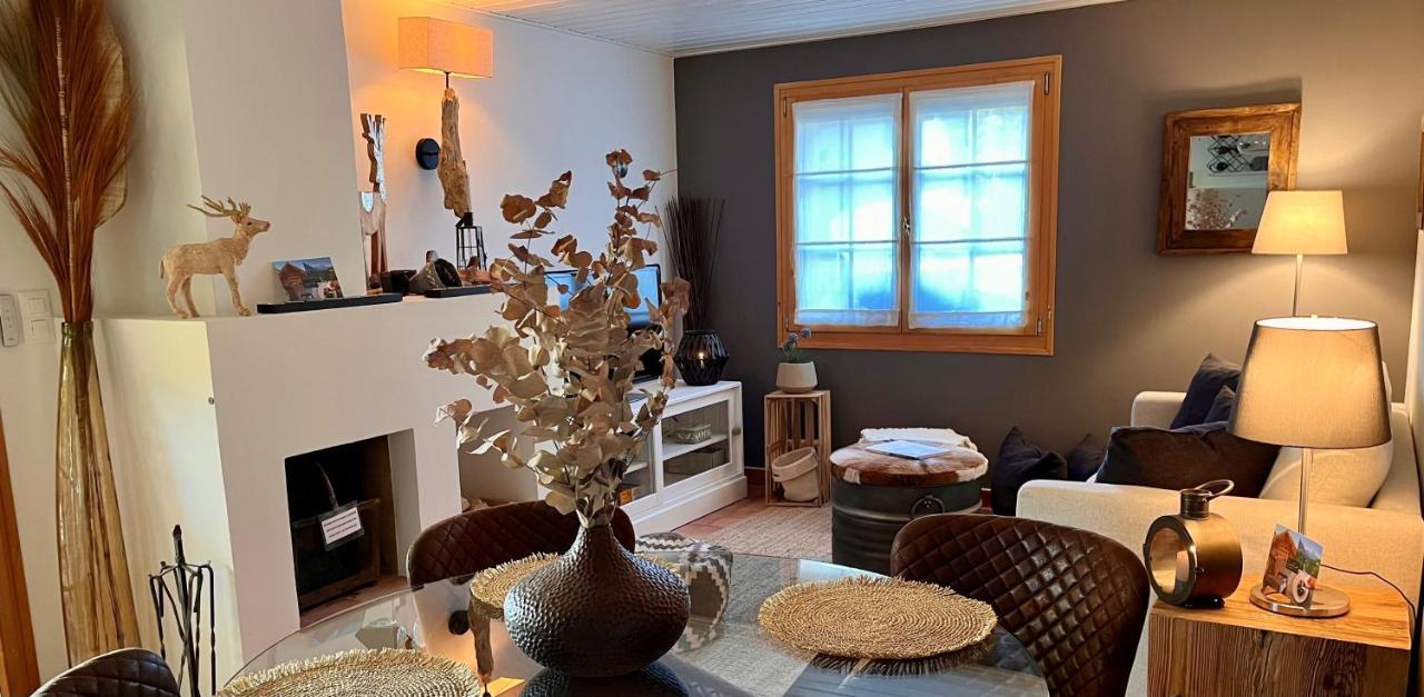 Chalet Apartment Serenity Lodge Charmey Bagian luar foto